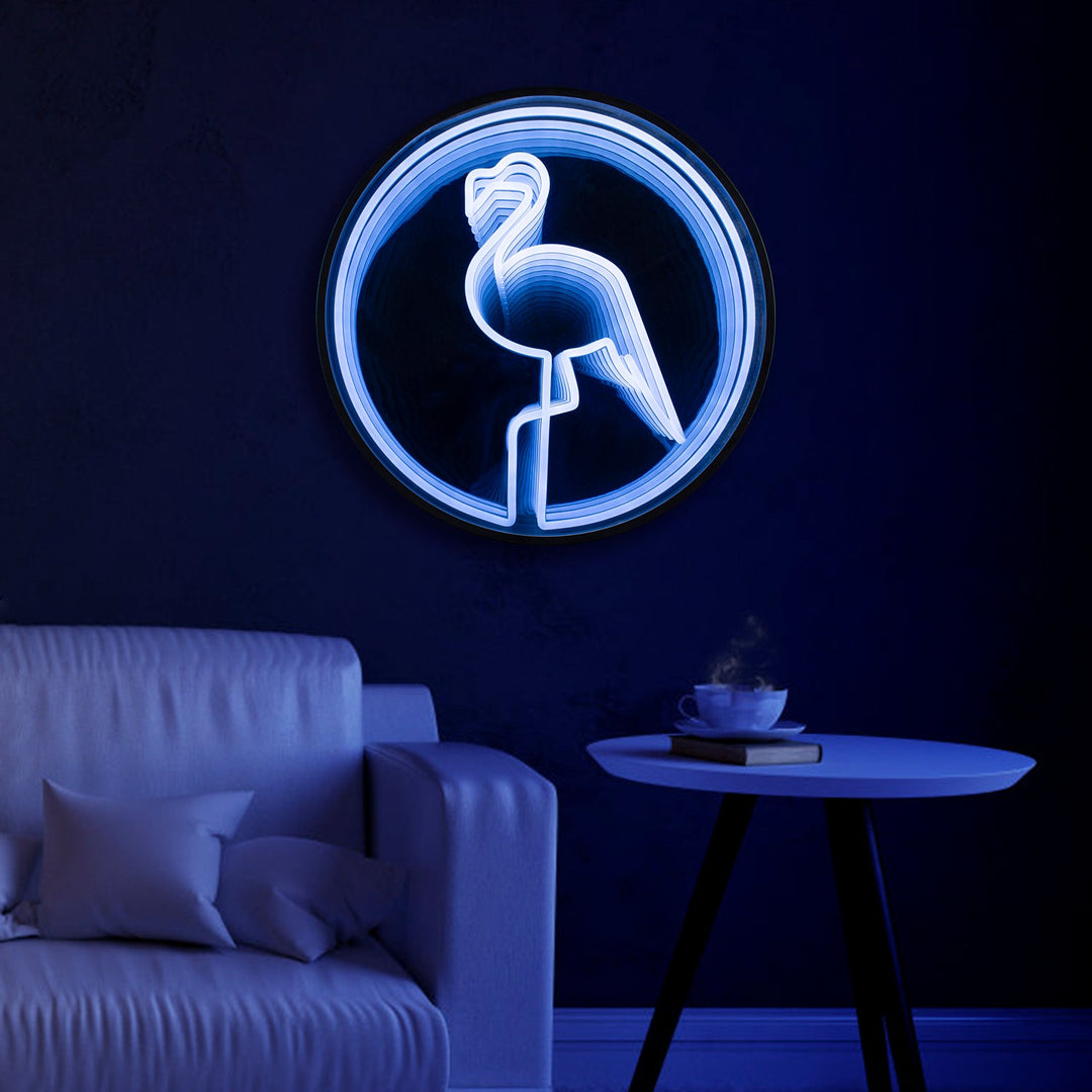 Flamingo 3D Infinity LED Neon Sign (1 in stock)