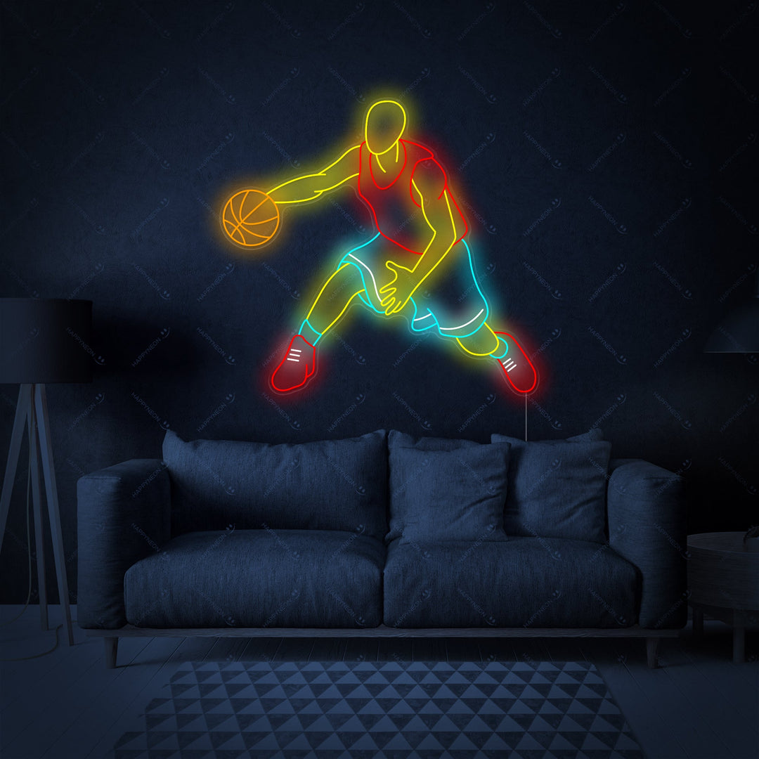 "Basketball Player" Neon Sign