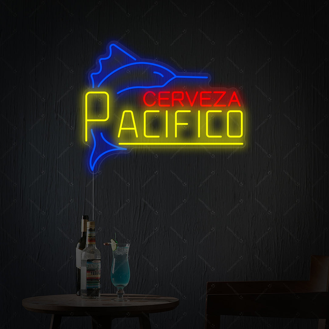"Cerveza Pacifico" Neon Sign