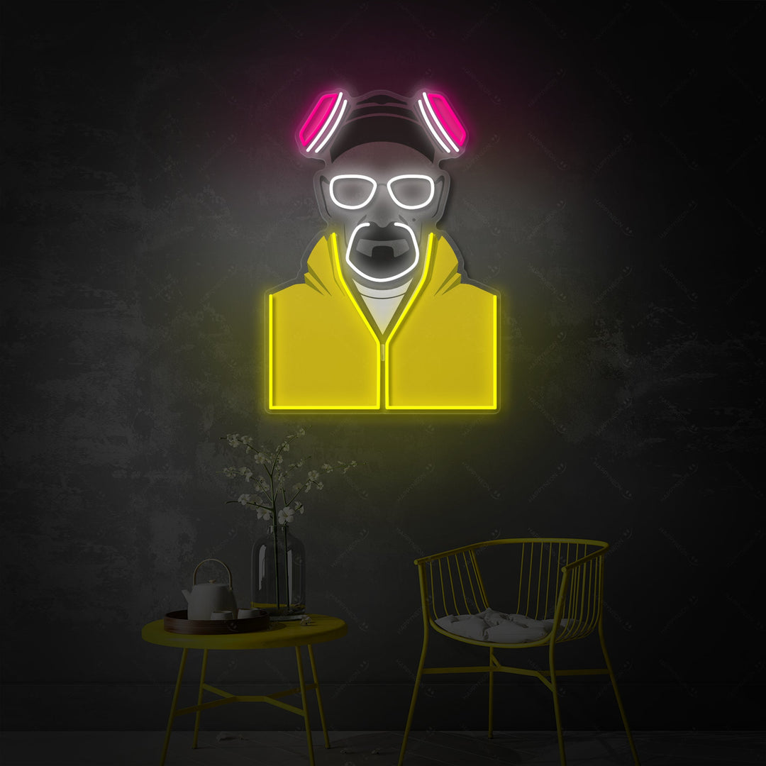 "Chemical Genius" Neon Sign