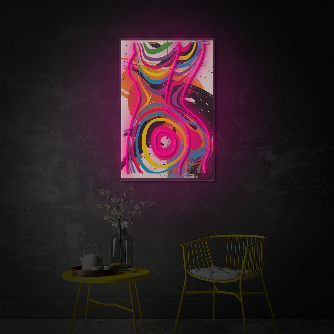 "Glow Goddess" Neon Sign