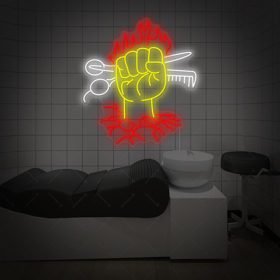 "Hair Beauty Salon" Neon Sign