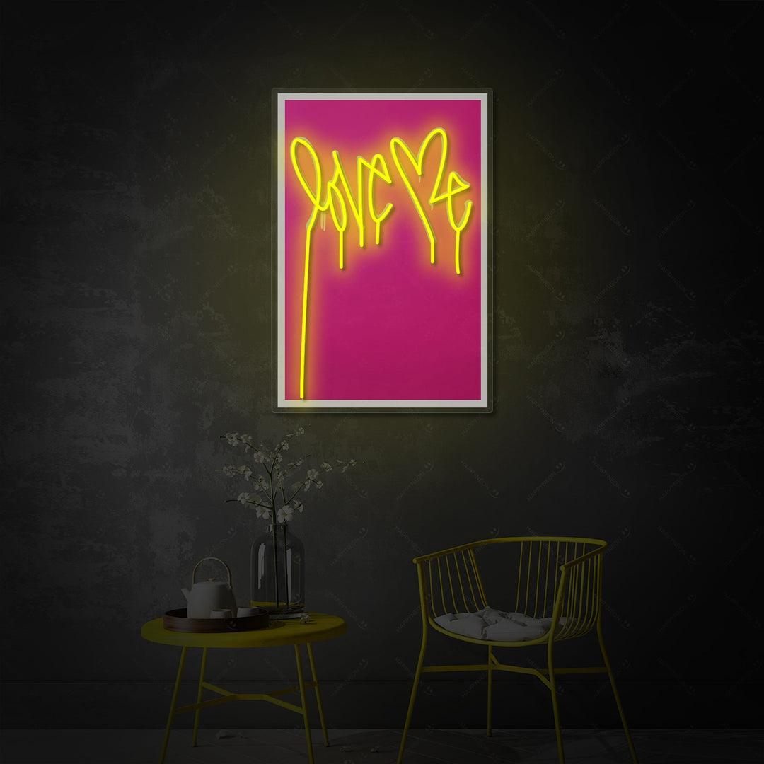 "Love Me" Neon Sign