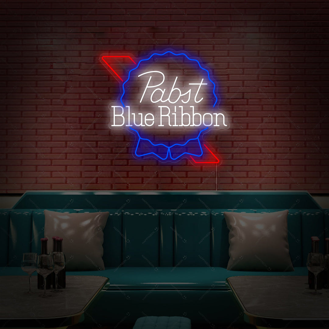 "Pabst Blue Ribbon" Neon Sign