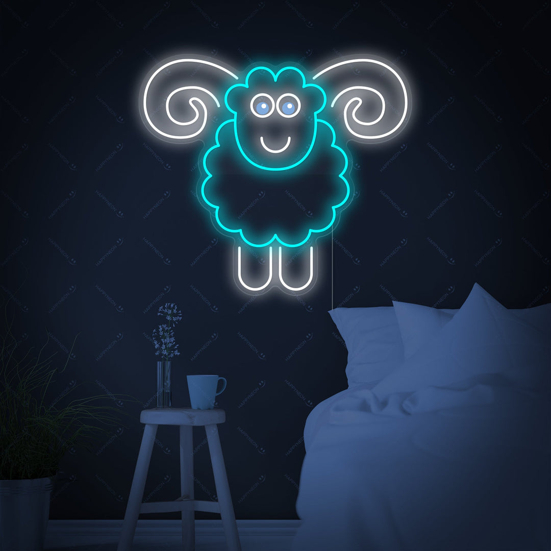 "Sheep" Neon Sign