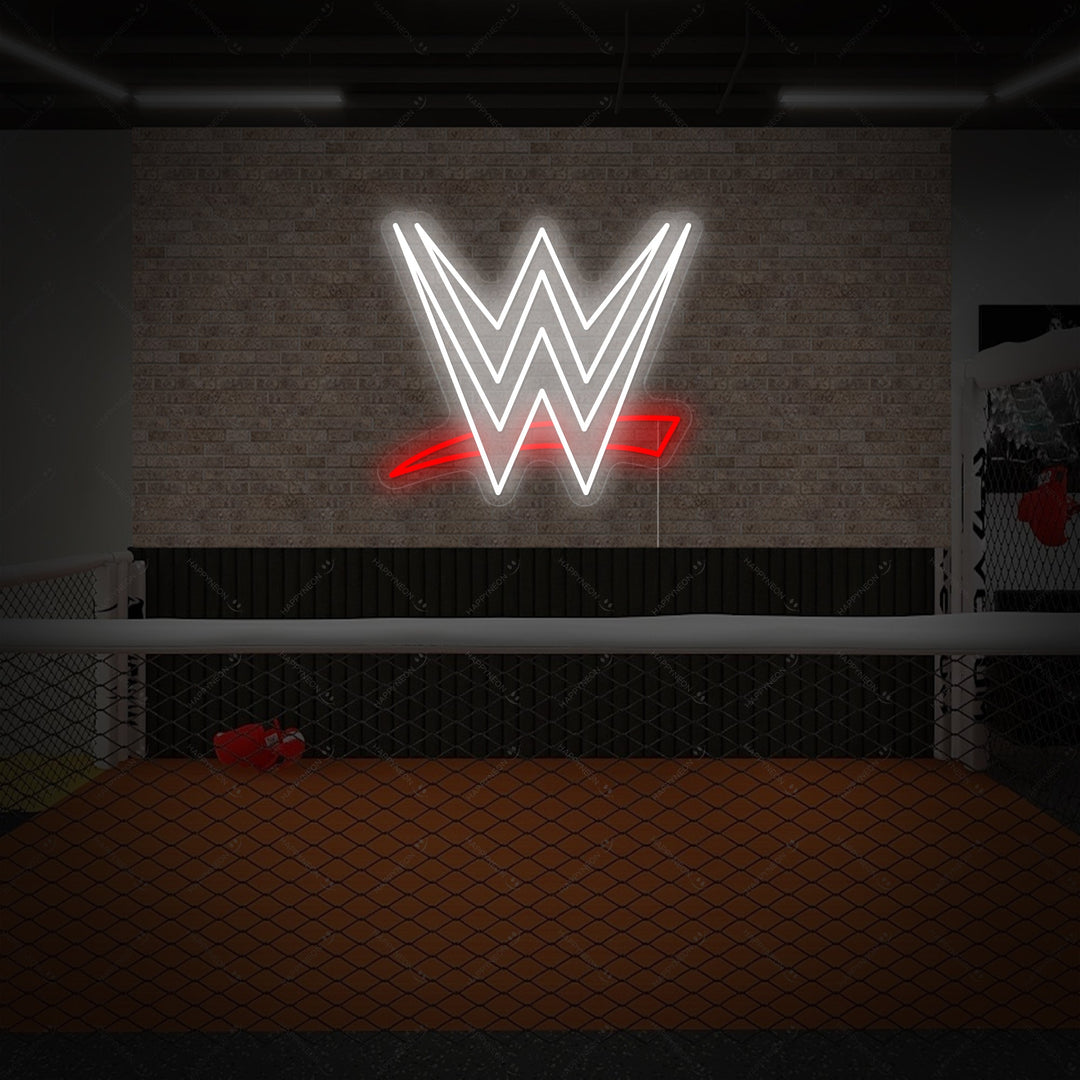 "Wwe" Neon Sign