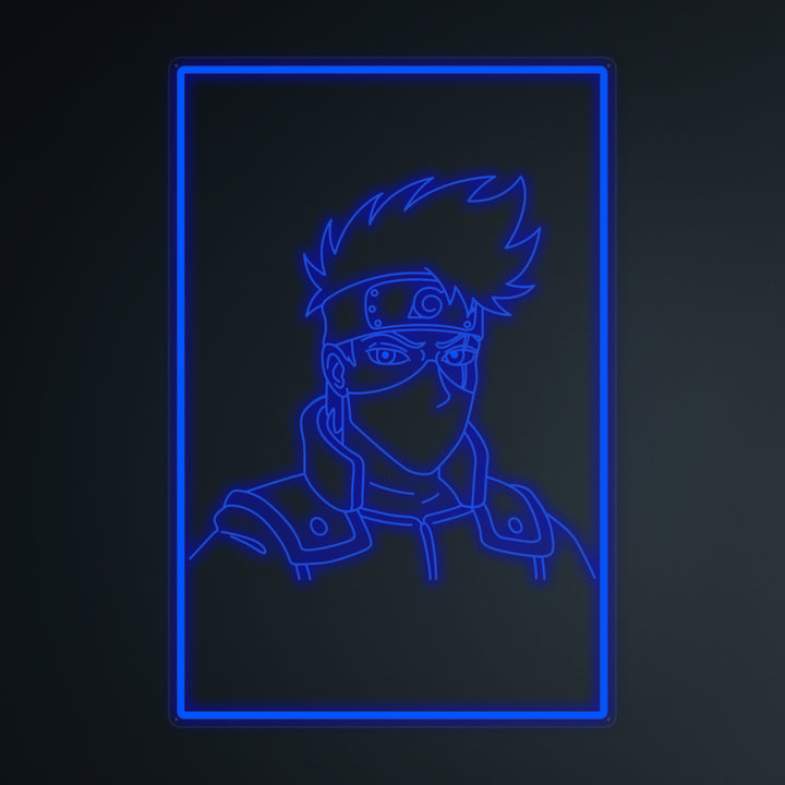 "Anime Kakashi Hatake" Mini Neon Sign
