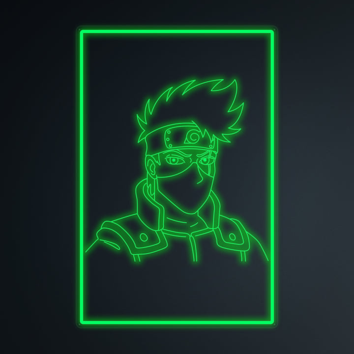 "Anime Kakashi Hatake" Mini Neon Sign