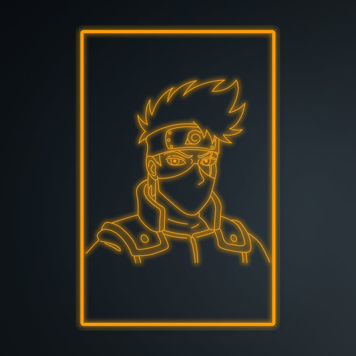 "Anime Kakashi Hatake" Mini Neon Sign