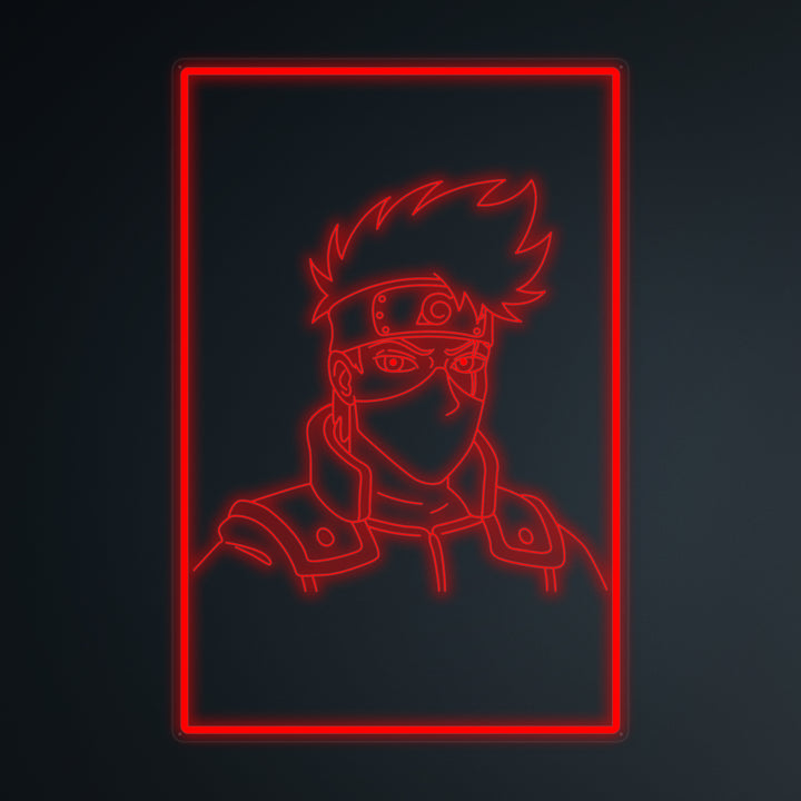 "Anime Kakashi Hatake" Mini Neon Sign