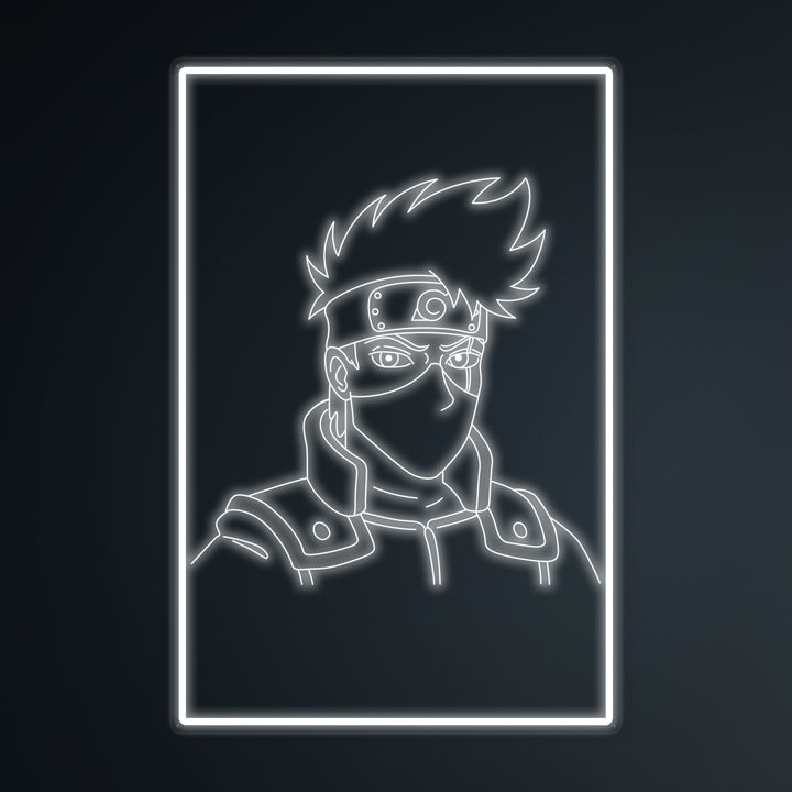 "Anime Kakashi Hatake" Mini Neon Sign