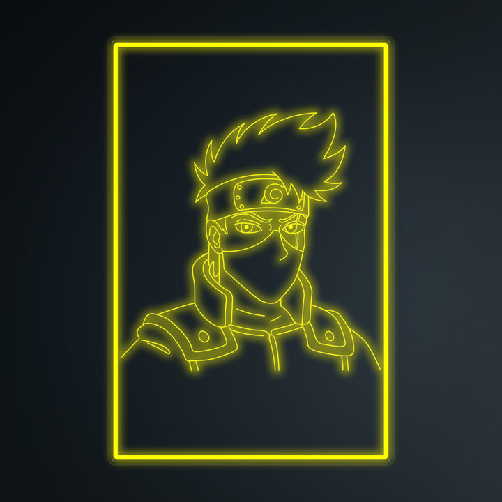 "Anime Kakashi Hatake" Mini Neon Sign