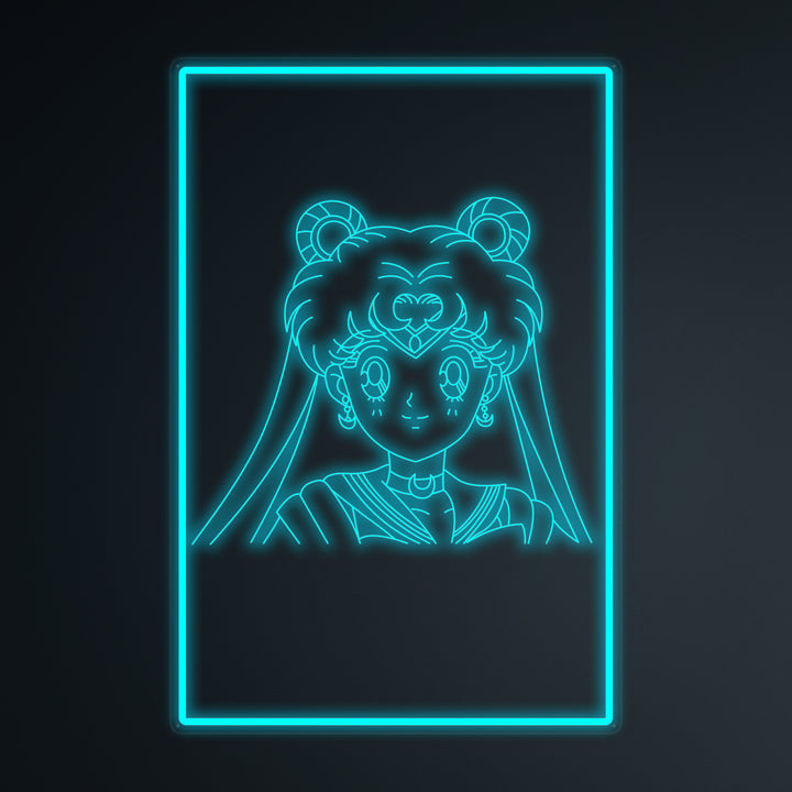 "Anime Sailor Moon" Mini Neon Sign