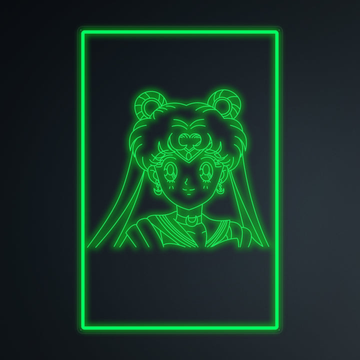 "Anime Sailor Moon" Mini Neon Sign