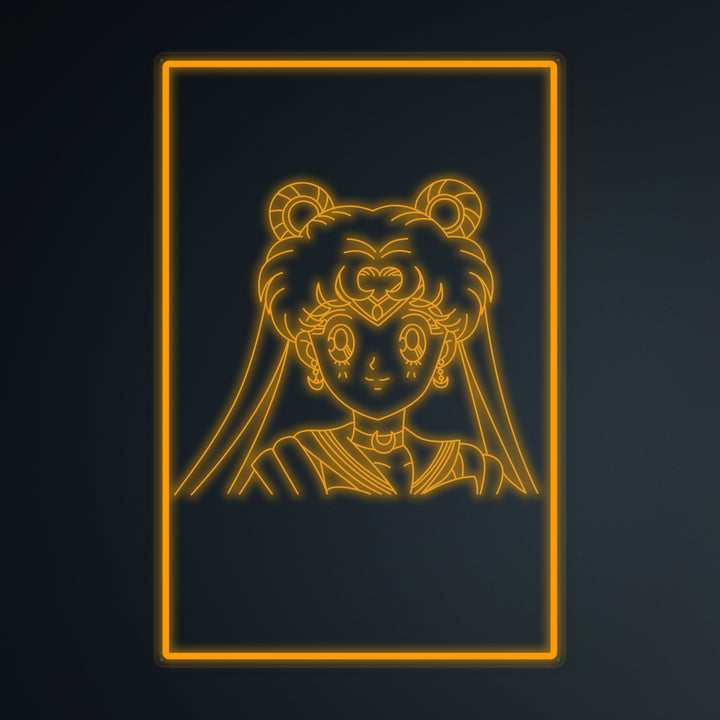 "Anime Sailor Moon" Mini Neon Sign