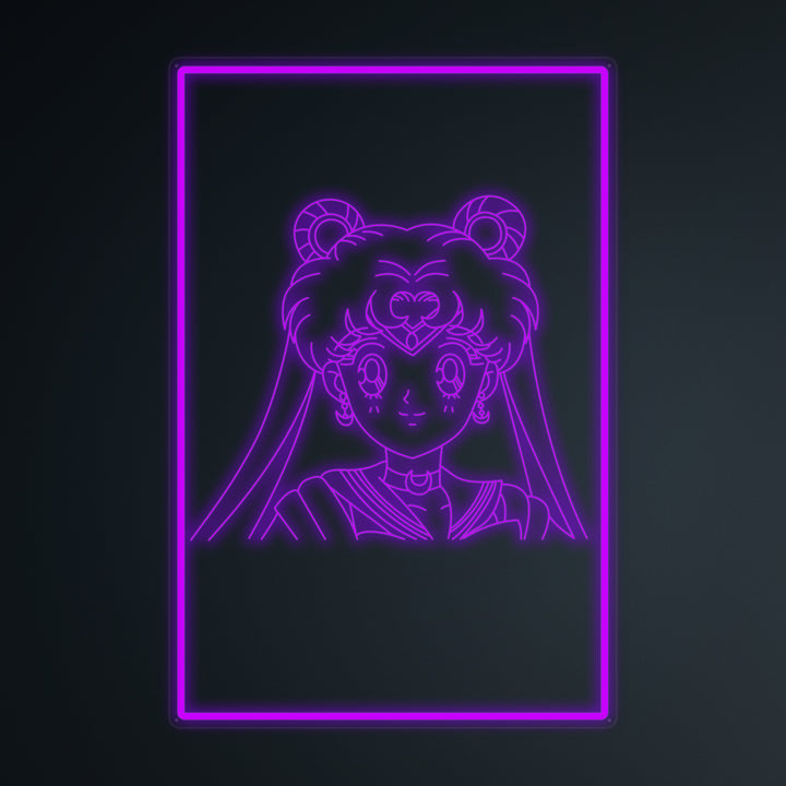 "Anime Sailor Moon" Mini Neon Sign