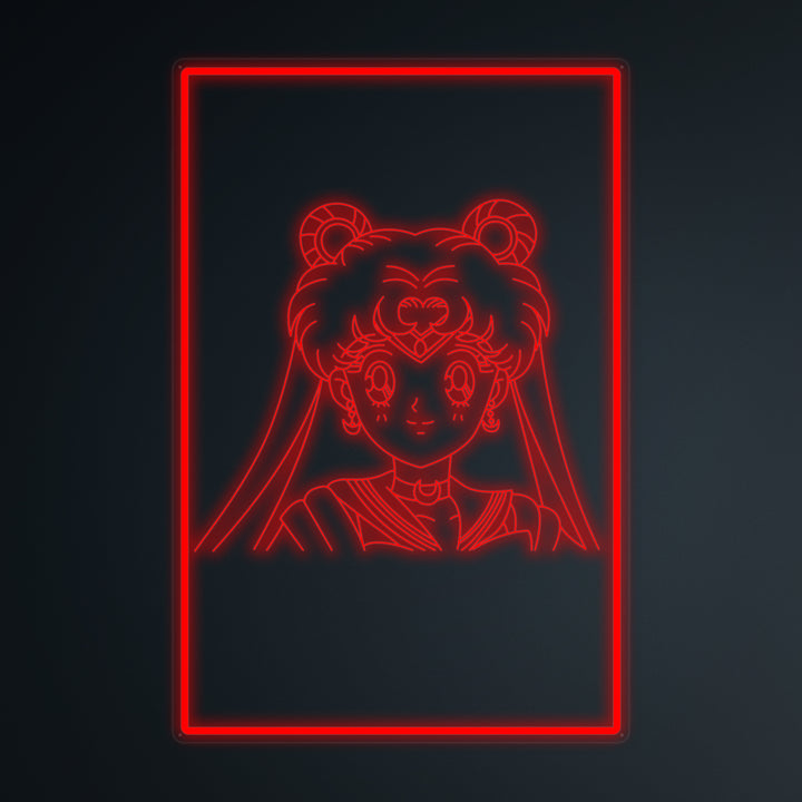 "Anime Sailor Moon" Mini Neon Sign