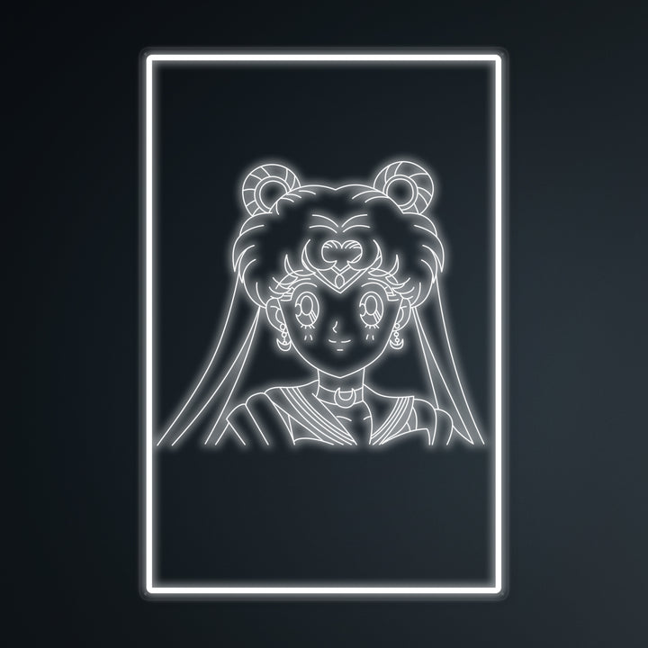 "Anime Sailor Moon" Mini Neon Sign