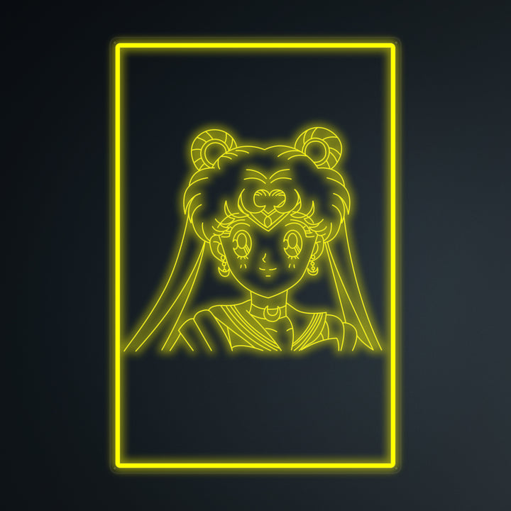 "Anime Sailor Moon" Mini Neon Sign