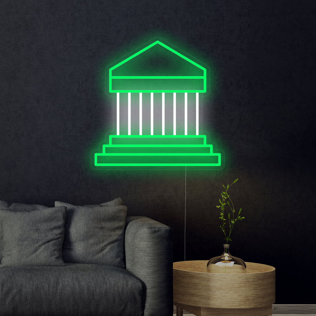 "Athens Acropolis Parthenon" Neon Sign