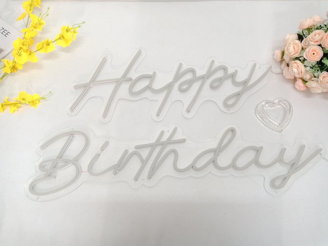 Happy Birthday LED Neon Sign  (3 in stock)