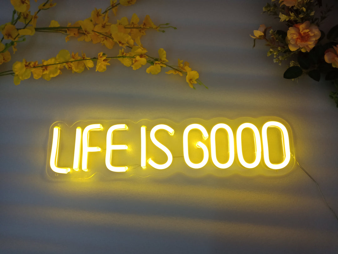 Life is Good LED Neon Sign (4 in stock)