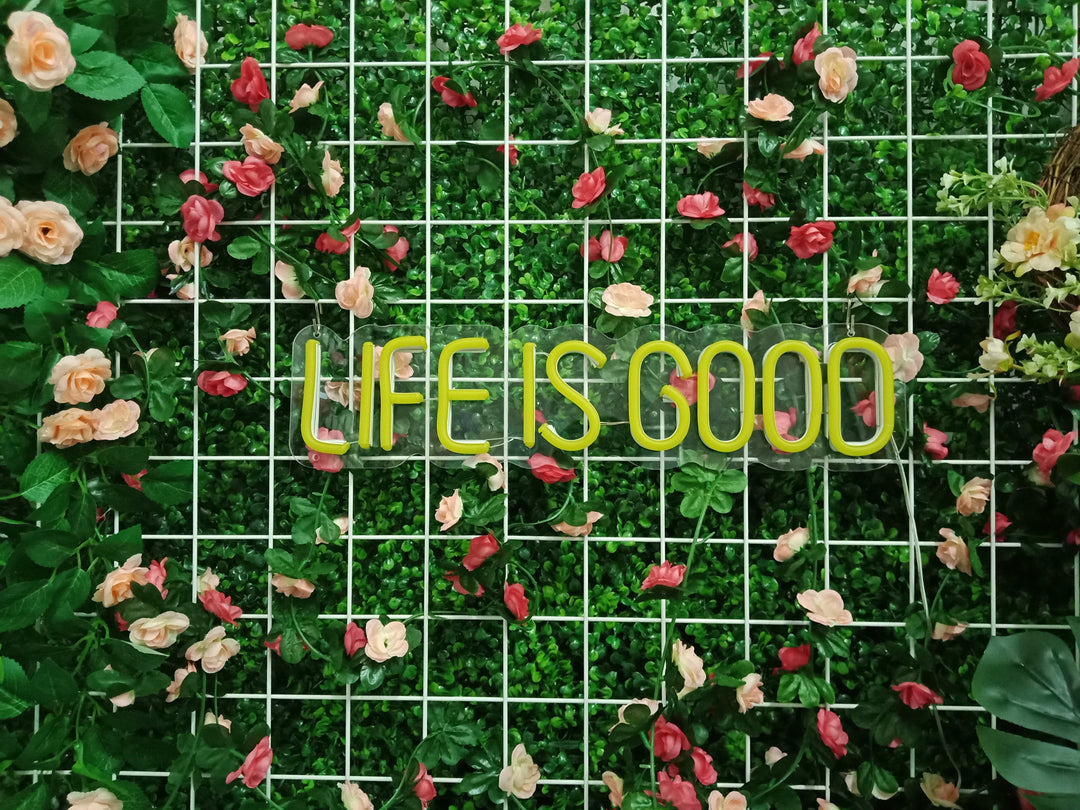 Life is Good LED Neon Sign (4 in stock)
