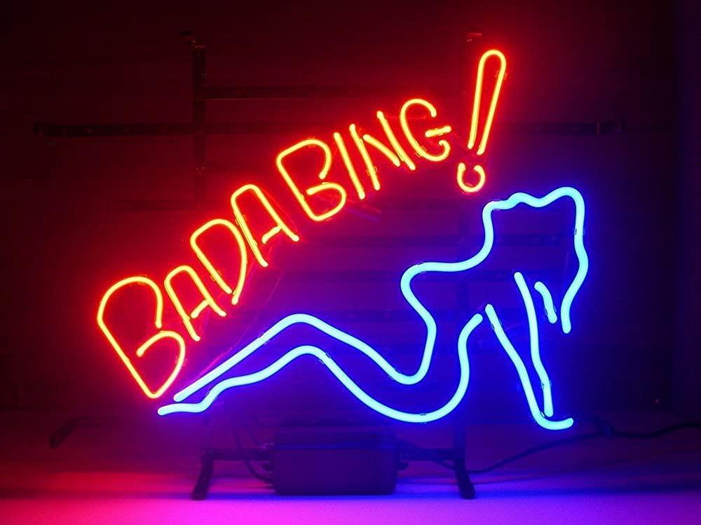 Bada Bing Neon Sign