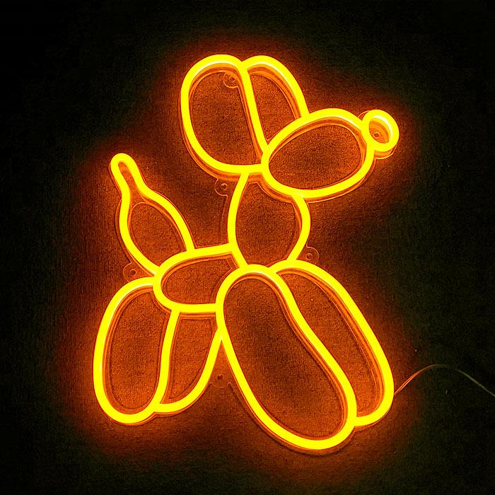 "Balloon Dog" Neon Sign