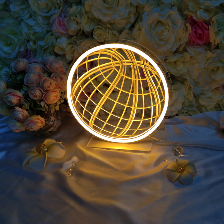 "Basketball" Desk LED Neon Sign