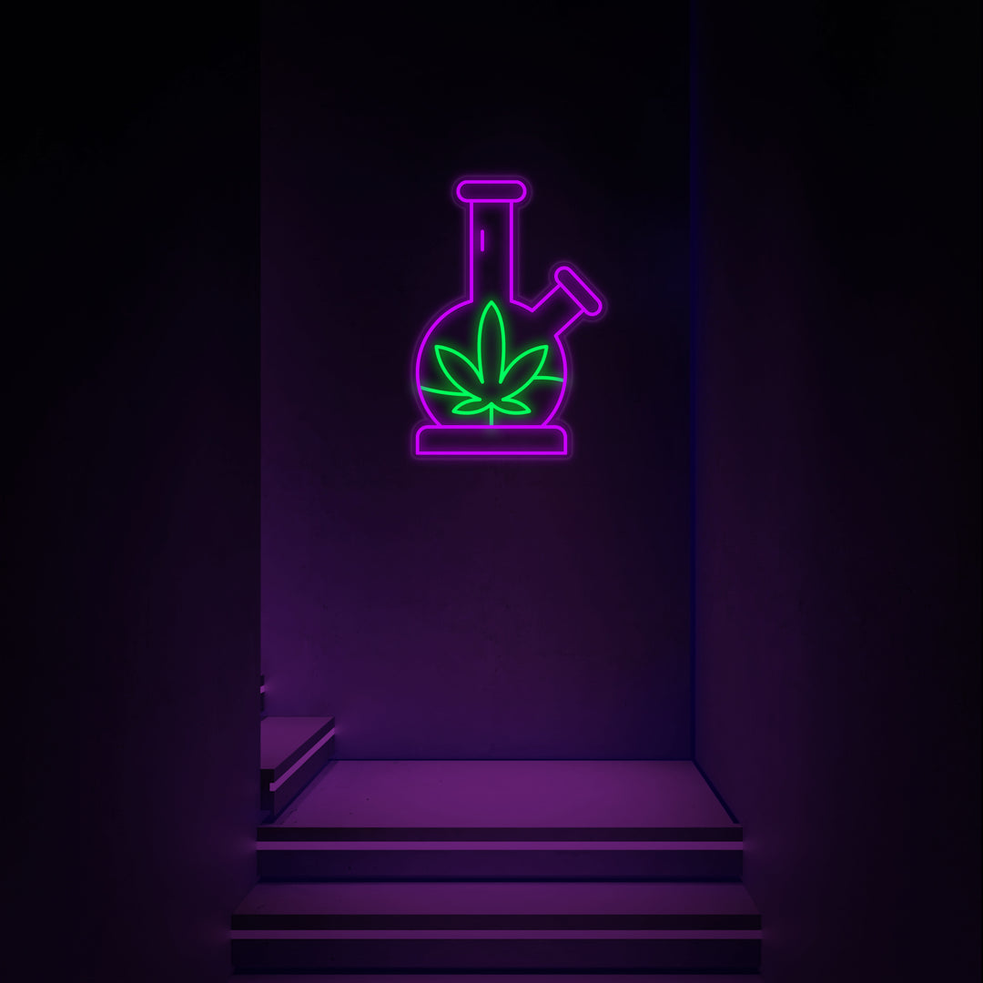 "Leaf" Neon Sign