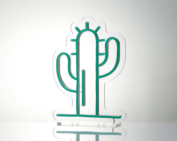 "Cactus" Desk LED Neon Sign