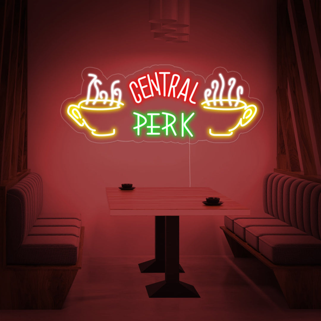 "Central Perk" Neon Sign