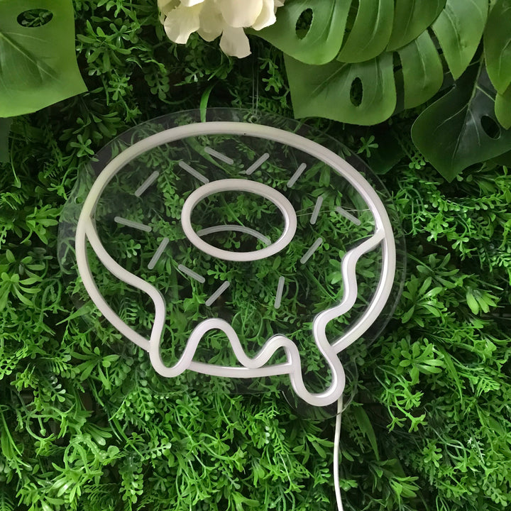 "Colorful Donut" Mini Neon Sign