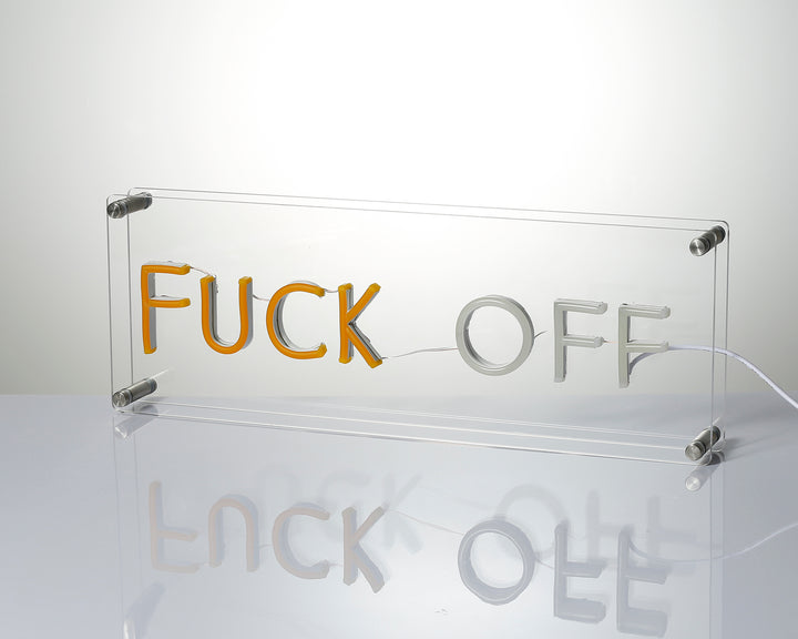 "Fuck Off" Desk LED Neon Sign