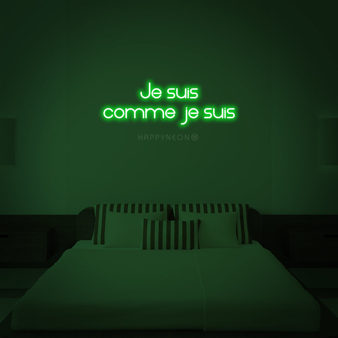 Je suis comme je suis (I am what I am)