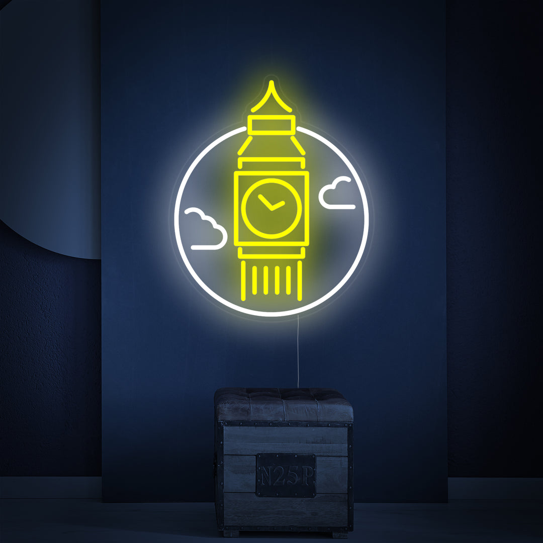 "London Big Ben" Neon Sign