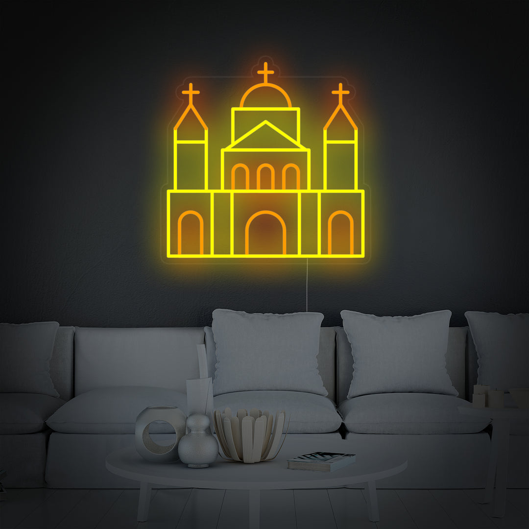 "London St Paul Cathedral" Neon Sign