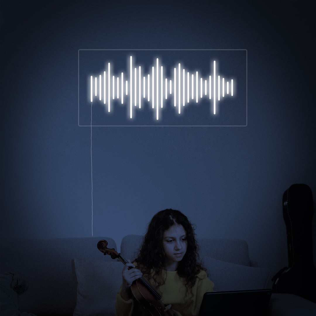 "Music Waves" Neon Sign