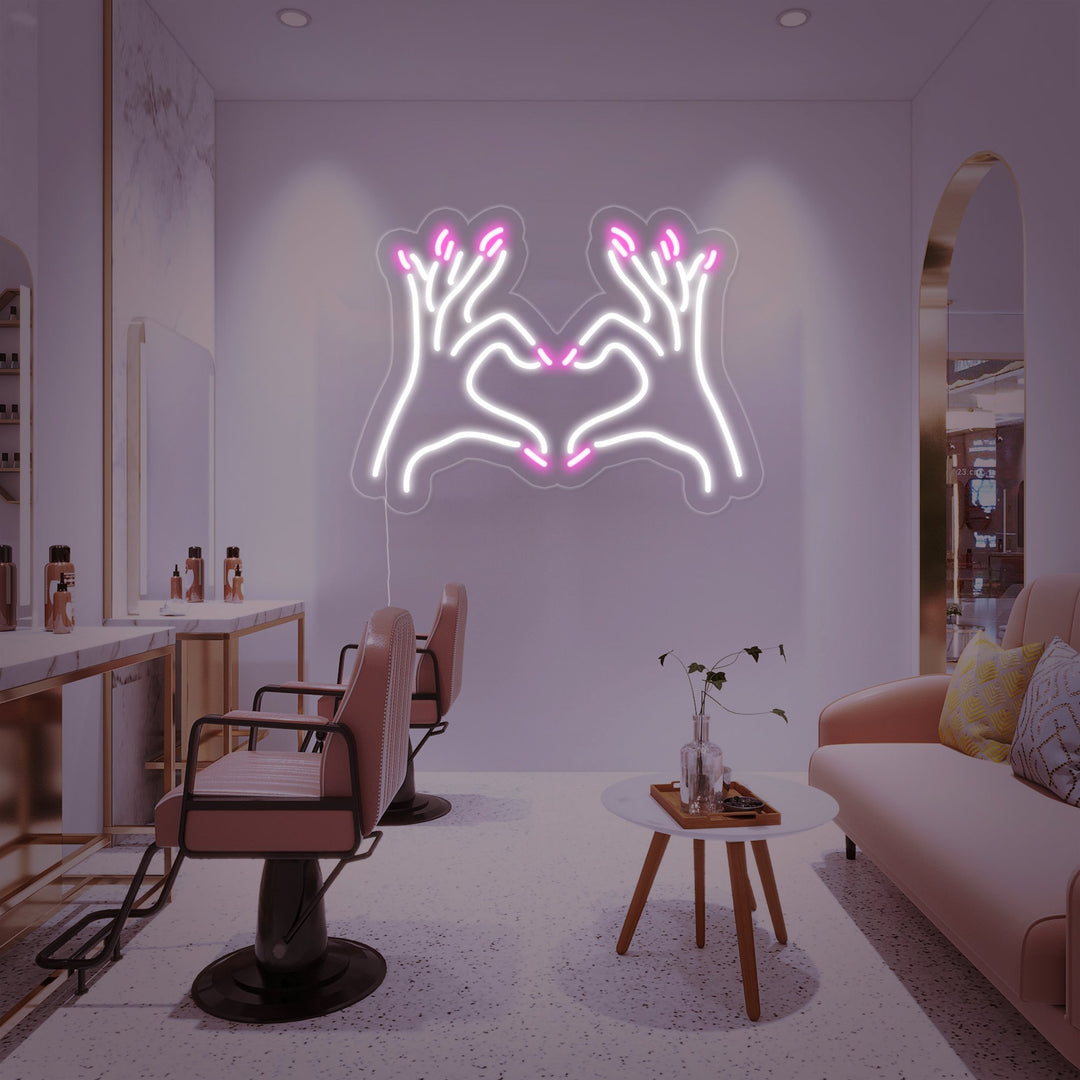 "Nail Salon" Neon Sign