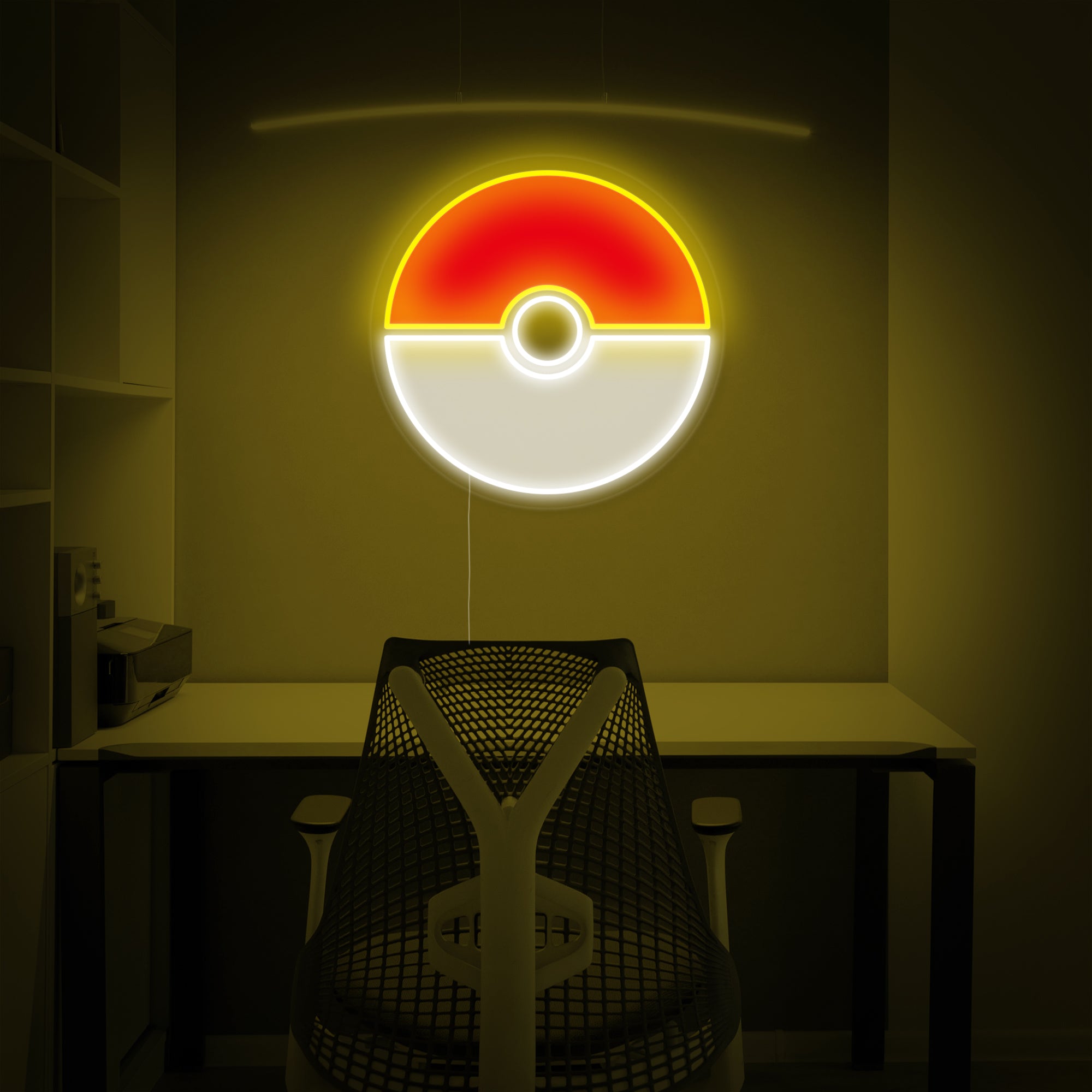 Poke Ball Neon Sign HAPPYNEON poke-ball-neon-sign-happyneon