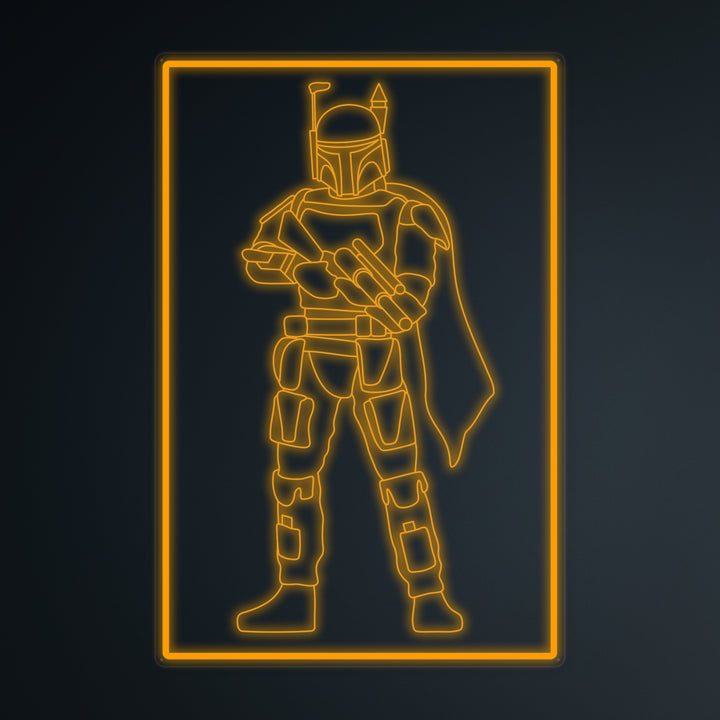 "Pop Culture Wars Solider" Mini Neon Sign
