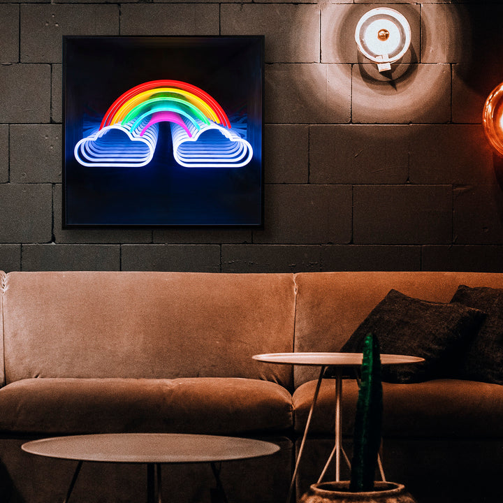 "Rainbow" 3D Infinity LED Neon Sign