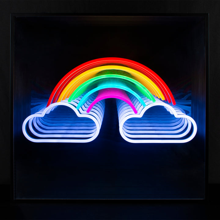 "Rainbow" 3D Infinity LED Neon Sign