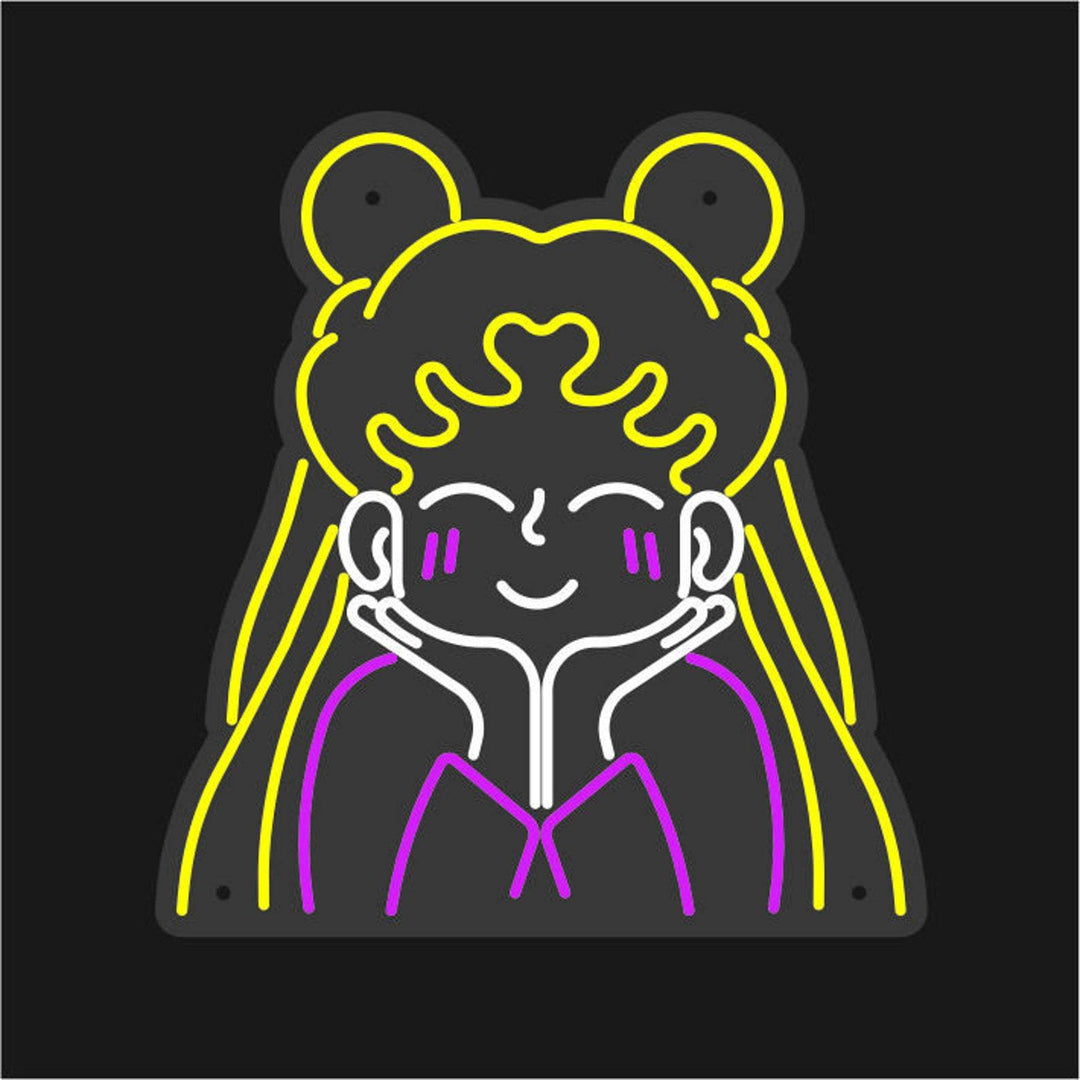 "Sailor Moon" Neon Sign