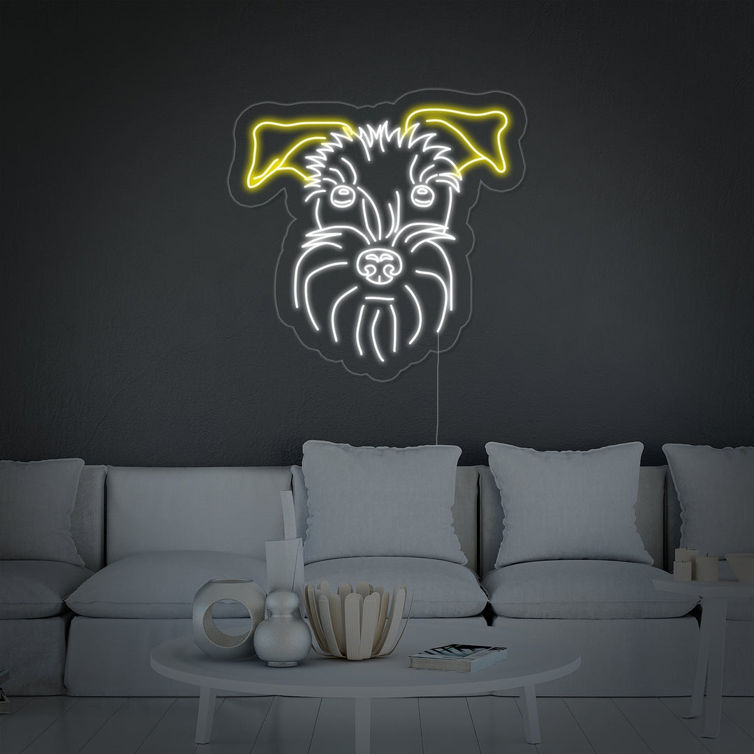 "Schnauzer" Neon Sign