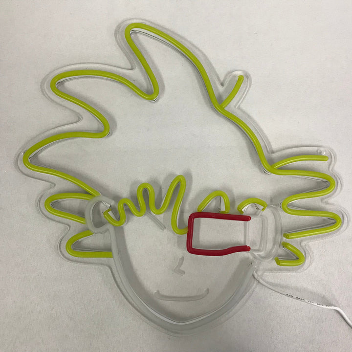 "Son Goku, Anime" Mini Neon Sign