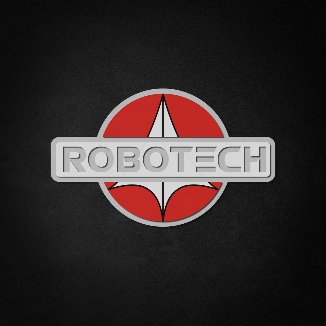 "Robo Logo" Neon Like Sign
