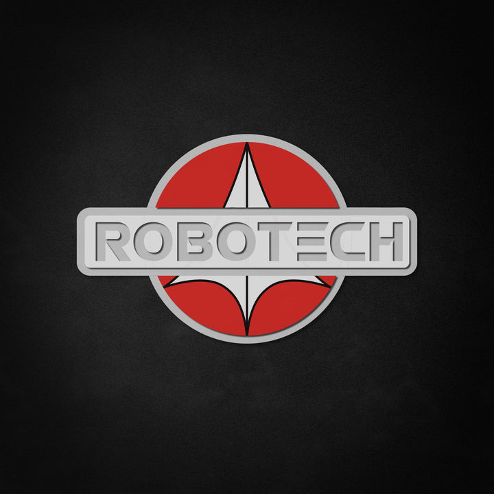 "Robo Logo" Neon Like Sign