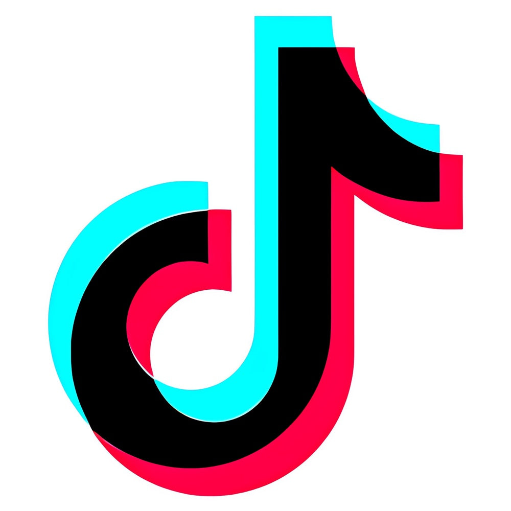 TikTok logo reference for a custom neon sign